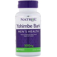 Yohimbe Bark 500mg (90 caps) - Natrol