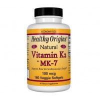 Vitamina K2 MK7 100mcg (180 softgels) - Healthy Origins