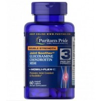 Double Strength Glucosamine Chondroitin MSM (60caps) - Puritan's Pride