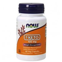 7-Keto 100mg (60 caps) - Now Foods