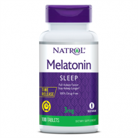 Melatonina 3mg Time Release (100 tabletes) - Natrol