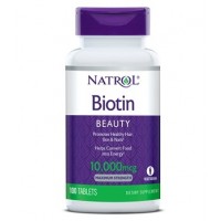 Biotina 10.000mcg (100 tabs) - Natrol