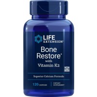 Bone Restore with Vitamin K2 120 capsules Life Extension