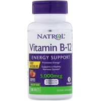 Vitamina B-12 5000mcg (100tabs) - Natrol
