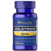 Melatonina 3mg (120 tabletes) - Puritan's Pride