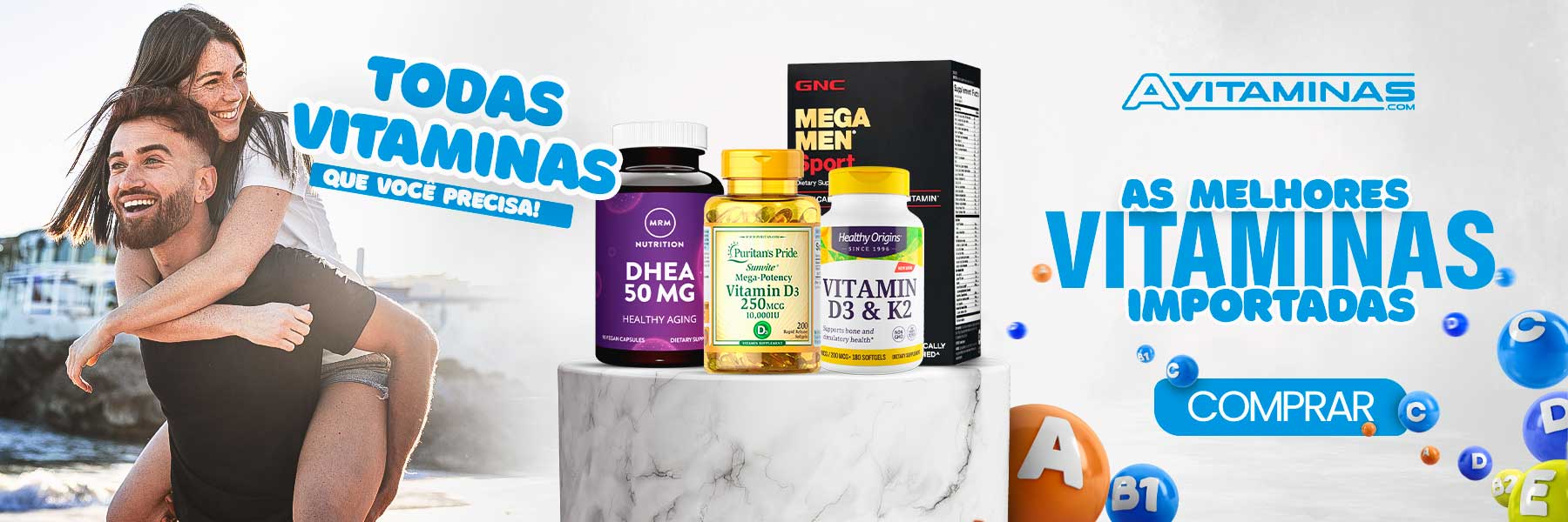 As melhores vitaminas importadas